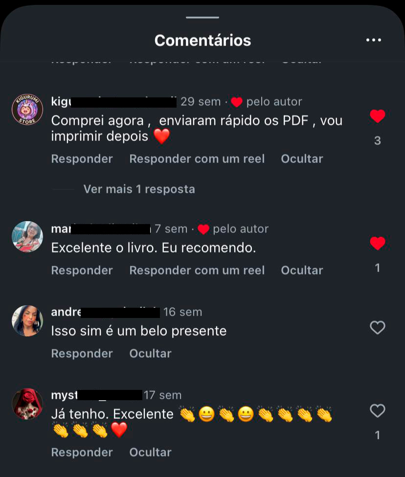 Avaliação de cliente